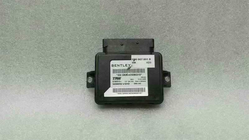 BENTLEY CONTINENTAL FLYING TRACK PBM module 3W0907801B parking brake control unit