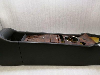 Bentley Flying Spur Leather Console + Veneer 3W0863305D Center Console Set