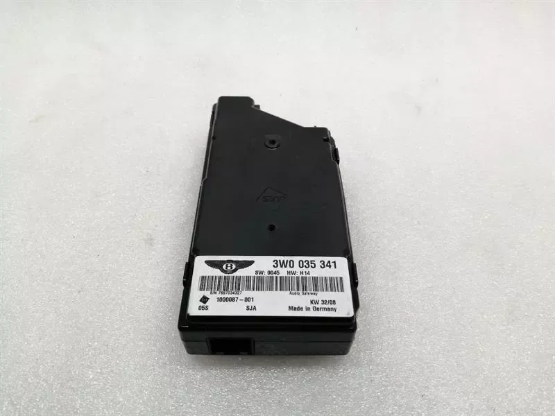 BENTLEY CONTINENTAL FLYING TRACK Audio Gateway Module 3W0035341 Control Unit