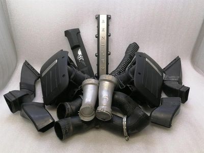 Bentley Continental GT W12 Air Filter Box 3W0129601 Air Filter Box Engine Cove
