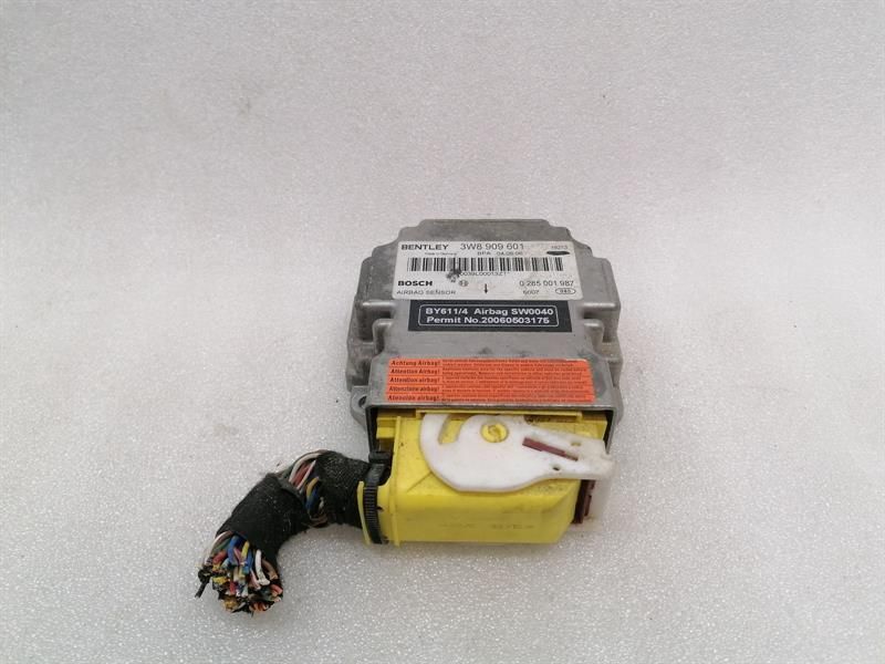 Bentley Continental GT W12 Safety Module ECU 3W8909601 Air Control Unit SRS