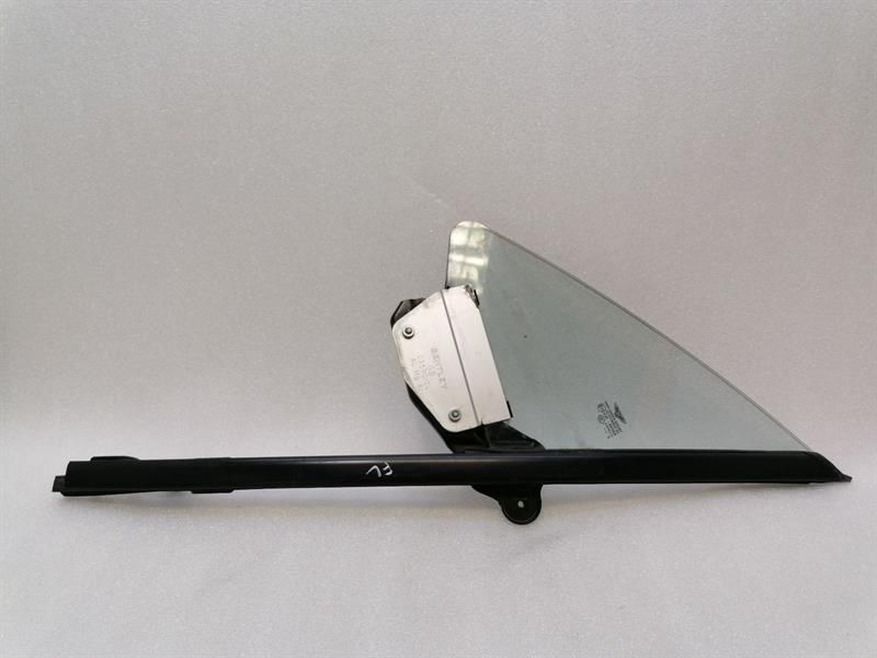 Bentley Continental GT W12 Left Front 1/4 Glass 3W0837411E Door Window 1⁄4 Front Li