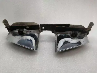 Bentley Continental Flying Spur Tail Pipe Set Of 2 3W0253682H Exhaust Trim Set