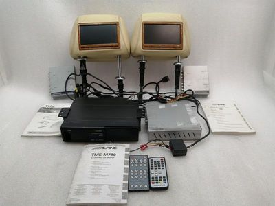 Bentley Flying Track Rear Alpine TV Set 3W5919603D Rear TV Set Alpine