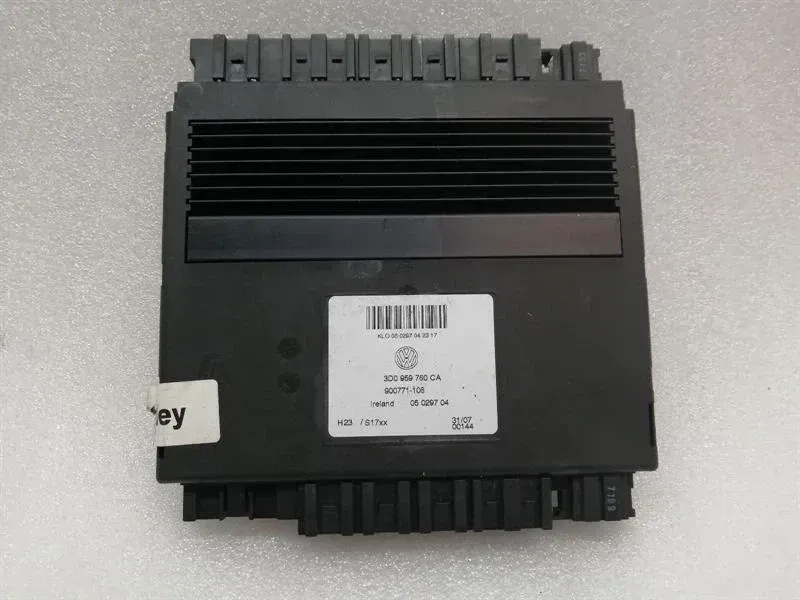 BENTLEY CONTINENTAL FLYING TRACK Seat Electronic Module 3D0959760CA Control Unit