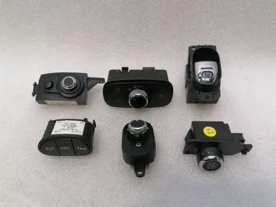 BENTLEY CONTINENTAL FLYING TRACK Dashboard Switch Set 3W0941531B Switch Set