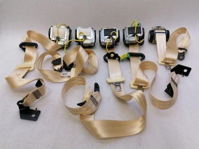 BENTLEY CONTINENTAL FLYING TRACK SEATBELT SET 3W5857705D RIGHT HAND DRIVE RHD