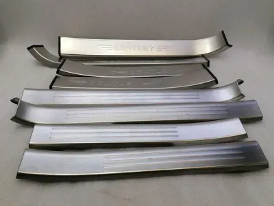 BENTLEY CONTINENTAL FLYING TRACK Door Sill Set 3W4863381P Entry Bar Set