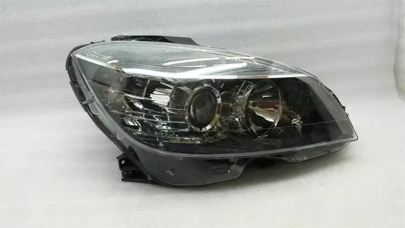 Mercedes C Class W204 Right Headlight Headlamp AMG Sport RHD Halogen