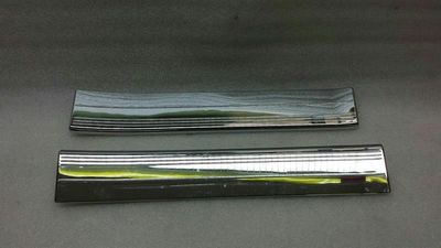 Mercedes CLS W219 door sill chrome rear A2196800435 entry sill chrome rear