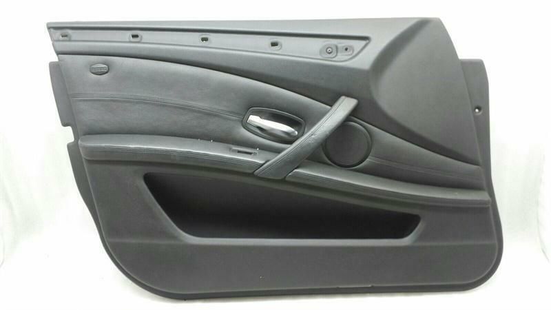 BMW 5 Series E60 LCI Door Card Front Left Leather 5118043501 RHD Right Handlebar