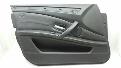 BMW 5 Series E60 LCI Door Card Front Left Leather 5118043501 RHD Right Handlebar