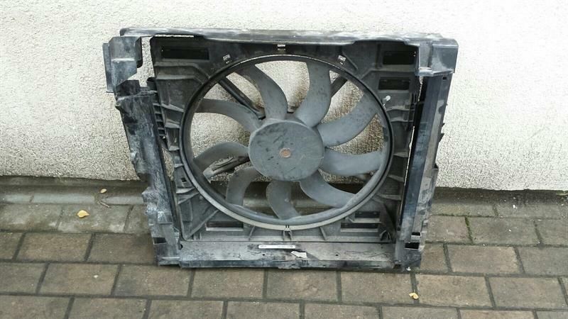 BMW X5 E70 M fan electric fan 7603565 radiator fan X5M X50d S63 V8