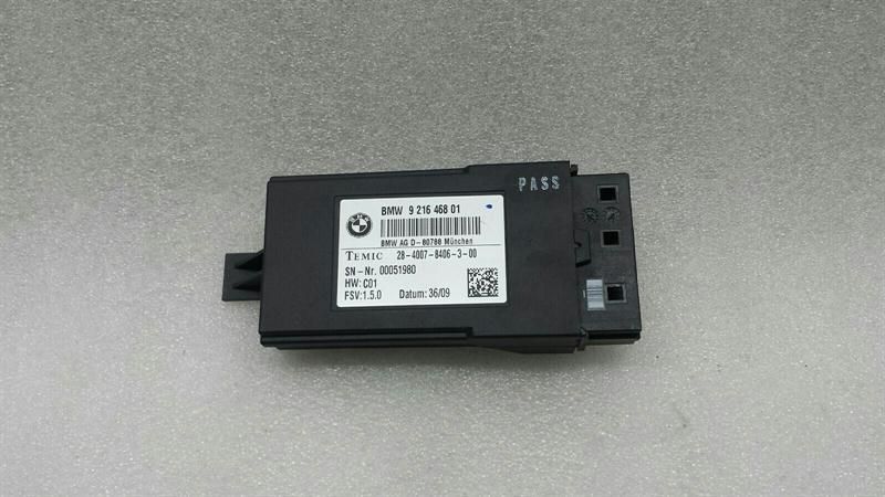 BMW 7 series F01 rear seat heating module 9216468 seat control unit rear