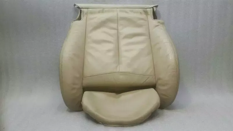 BMW 6 Series E63 front left seat lower 7117030 seat front left leather cream beige