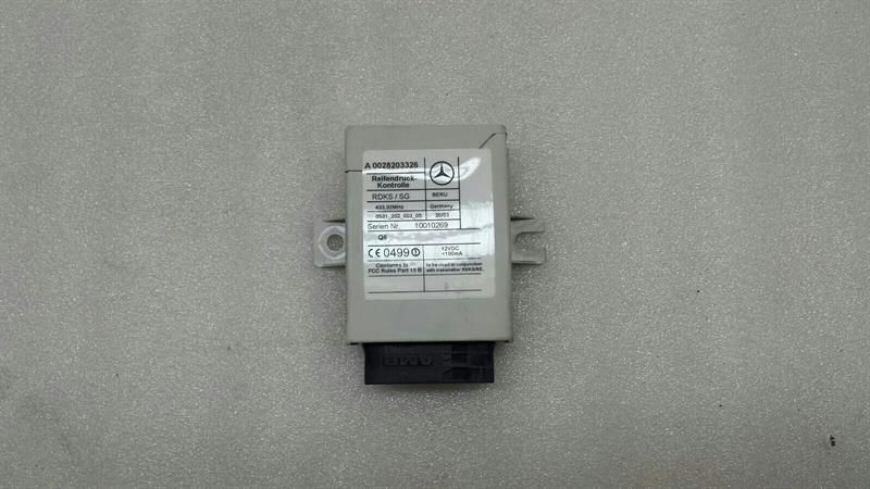 2003 MERCEDES CL A0028203326 ECU Tyre Pressure Monitor TPM