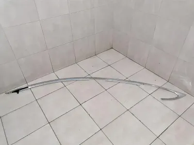 Tesla Model S 90D Left Body Moulding 1039307-00-A Chrome Strip Left