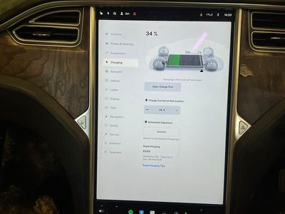 Tesla Model S 90D Navigation Monitor 1045006-03-B Sat Nav Display MAIN SCREEN