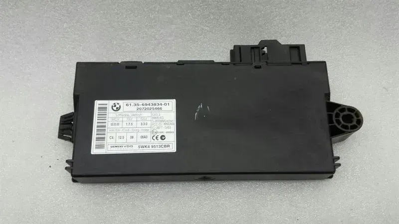 BMW 5 Series E61 electronic module 6943834 control unit cas unit