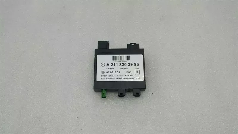 Mercedes CLS W219 W211 keyless go electronic module A2118203985 control unit