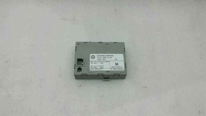 Mercedes CLS W219 Getaway Module A2115407145 Central Gateway Control Unit ZGW