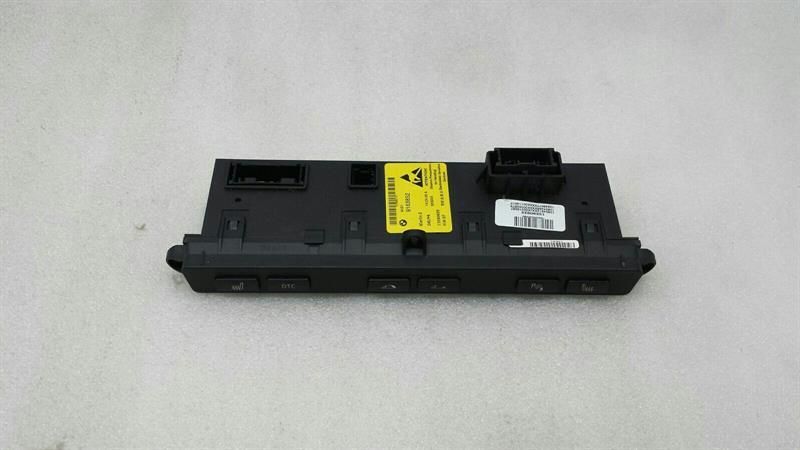 BMW 6 Series E64 Convertible Control Center Control Panel 9163852 Switch Block