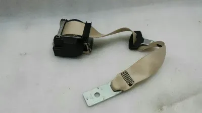 BMW 7 Series E65 E66 Seat Belt Strap Rear Center 9132855 Rear Seatbelt Beige