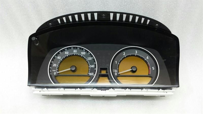 BMW 7 Series E65 E66 Instrument Cluster 9124813 Speedometer