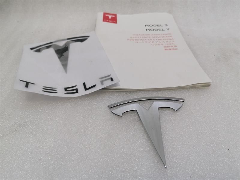 TESLA MODEL 3 STANDARD RANGE SERVICE BOOKLET SERVICE BOOKLET LOGO STICKER