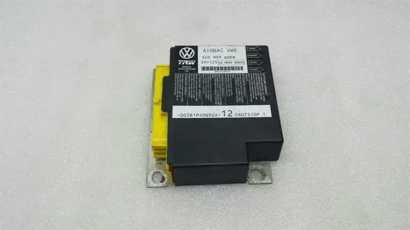 Volkswagen Passat Electronic Module 3C0909605M Control Unit SRS ECU