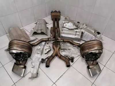 Porsche Panamera 971 2.9 Exhaust Silencer 971253351B Exhaust Muffler