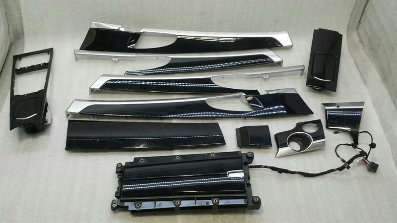 Porsche Panamera 970 RHD Piano Veneer Set 97055348100 Right Hand Drive Piano Finish