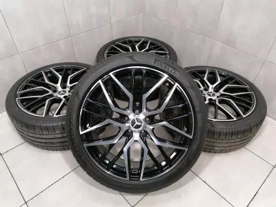 Mercedes S W222 Alloy Wheel Set Fox Alloy Rims Set 8.5Jx20 ET45 / 9Jx20 ET40