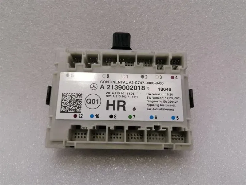 Mercedes S-Class W222 Rear Right Door Module A2139002018 Door Control Unit Rear