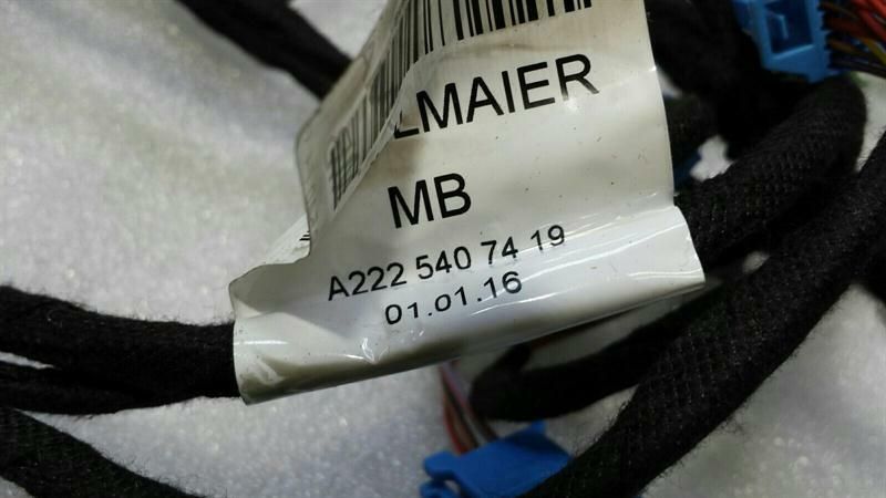 Mercedes S-Class W222 Door Trim Set A2227207302 Door Wood Strip Set LWB LED