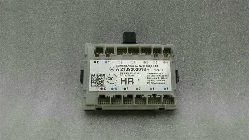 Mercedes S-Class W222 Rear Right Door Module A2139002018 Door Control Unit Rear