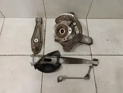 Porsche Cayman 718 Left Rear Hub Set 982505051A Wheel Bearing Housing Rear Left