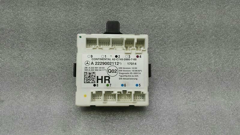 Mercedes C W205 rear right door module A2229002112 door control unit rear right