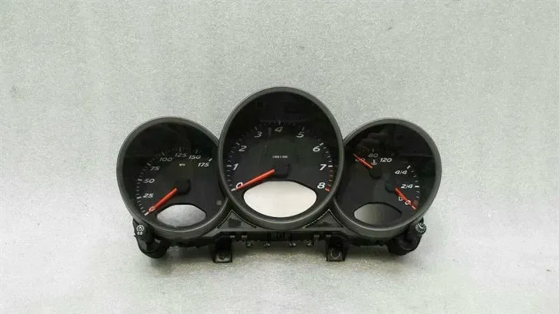 Porsche Boxster 987 Instrument Cluster 98764110710 Speedometer MPH Manual.