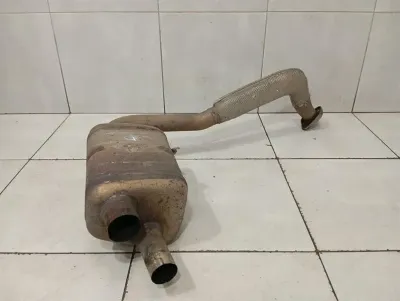 Porsche Cayman 718 exhaust silencer 982251051D exhaust silencer left