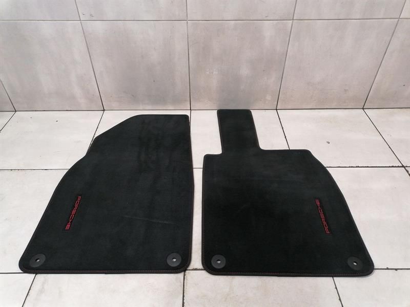 Porsche Boxster 718 Floor Mats 98155161309 Floor Mats RHD RIGHT HANDLE RED