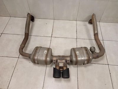 Porsche Boxster 718 exhaust silencer set 982251052F exhaust Sport GTS XLX