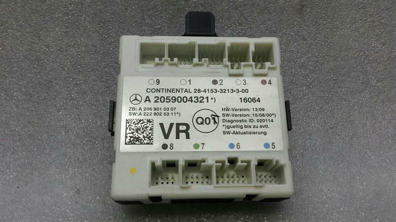 Mercedes GLC X253 FRH door module A2059004321 door control unit front right