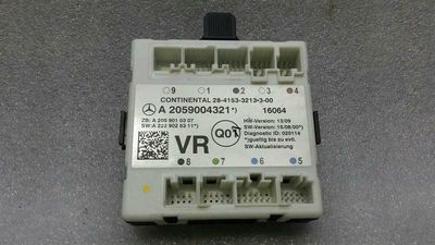 Mercedes GLC X253 FRH door module A2059004321 door control unit front right