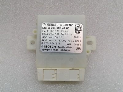 Mercedes C Class W204 PDC modules A2049004106 PTS control unit parking aid