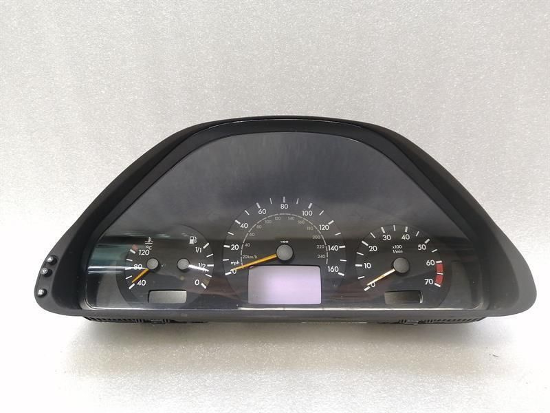 Mercedes CLK W208 Instrument Cluster A2085405811 Speedometer MPH