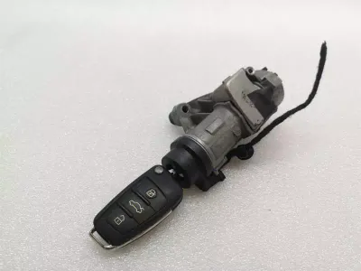 Audi RS4 8E B7 Engine IGNITION KEY 4B0905851Q Engine Control Unit KEY Ignition Lock