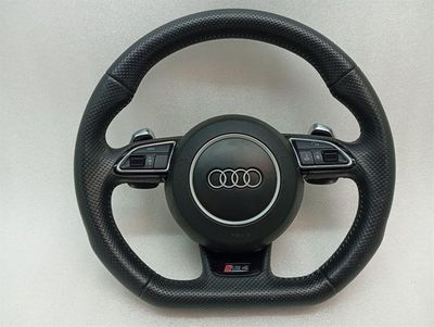 AUDI RS4 A4 S4 8K Steering Wheel 8K0419091CQ Steering Wheel RS SPORT PADDLE SHIFT