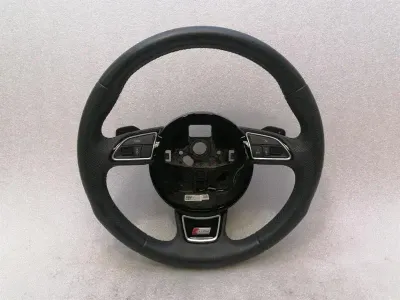 AUDI A4 8K Steering Wheel 8K0419091CB S LINE PADDLE SWITCH Steering Wheel