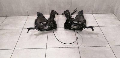 BMW 7 series E65 headlight bracket 7022967 lock carrier front mask